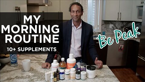 Dr Sanjeev Goel - My Supplement Routine