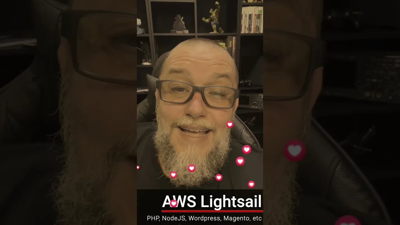 Servidores de aplicação prontos no AWS Lightsail - #shorts