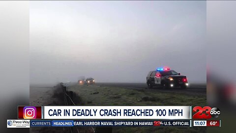 Car in deadly I-5 crash reached 100 mph