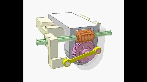 2079 Worm drive and linkage mechanism 1