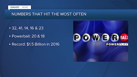 Powerball: Here are the numbers that hit the most often