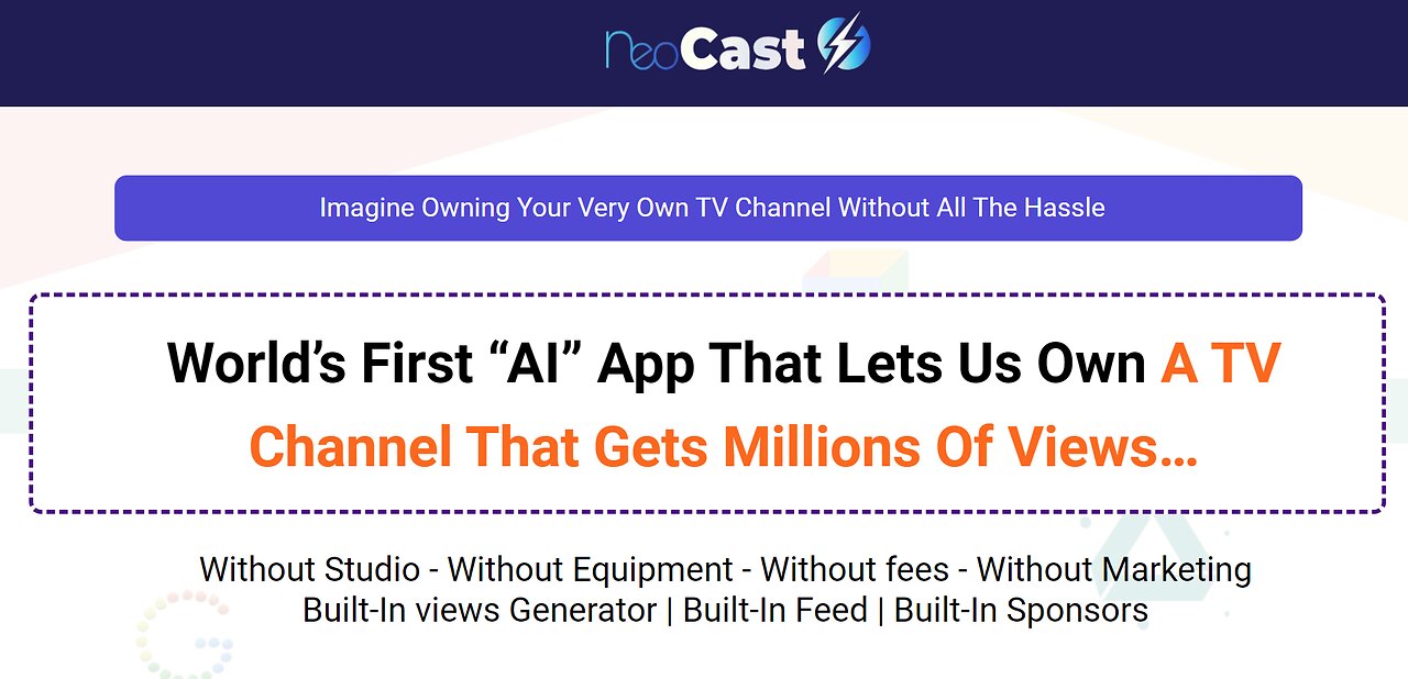 neocast: The Revolutionary AI-Powered TV Channel Creator