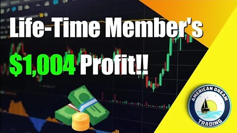 Insane $1,004 Profit Life Time Member Stock Market