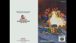 Super Mario 64 - Game Manual (N64) (Instruction Booklet)