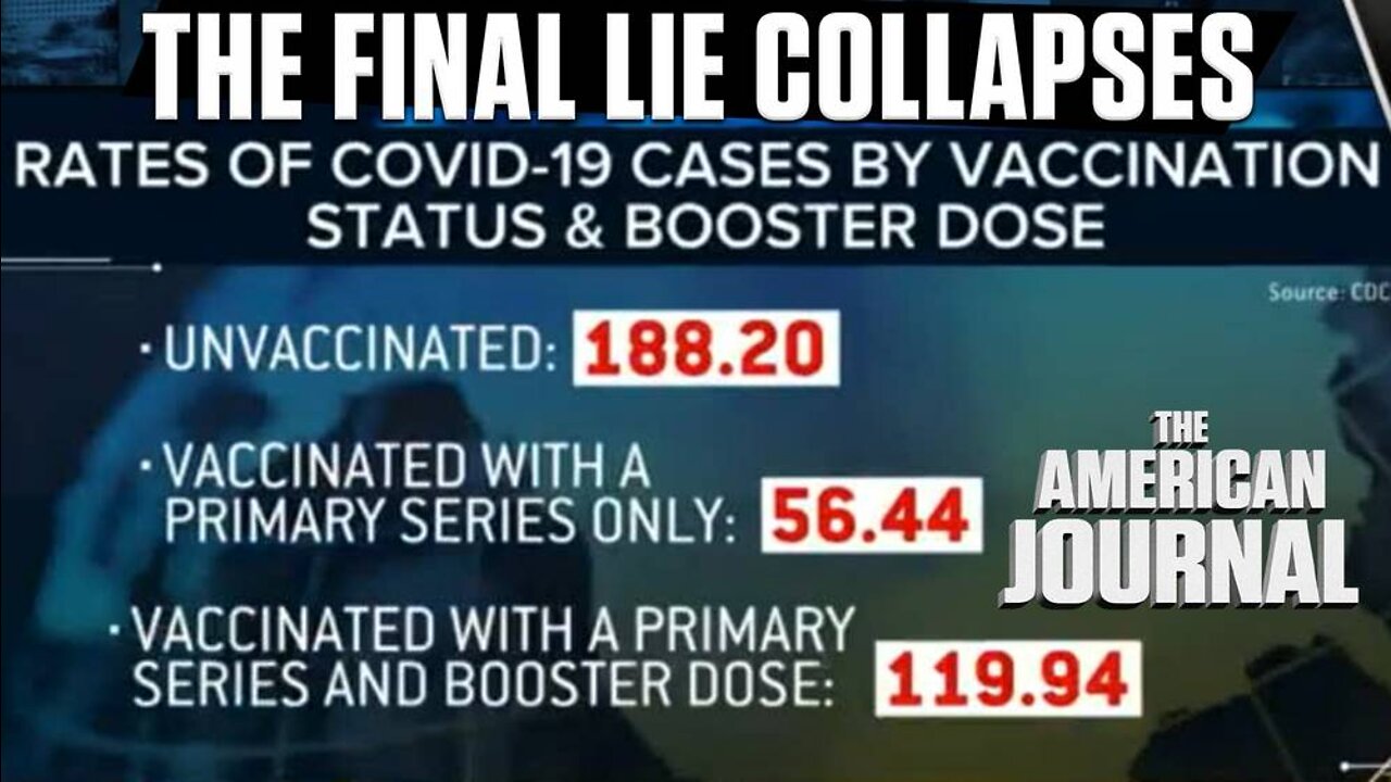 The Covid Narratives’ Final Lie Collapses: Severe Infection “Rare” Amongst Unvaccinated