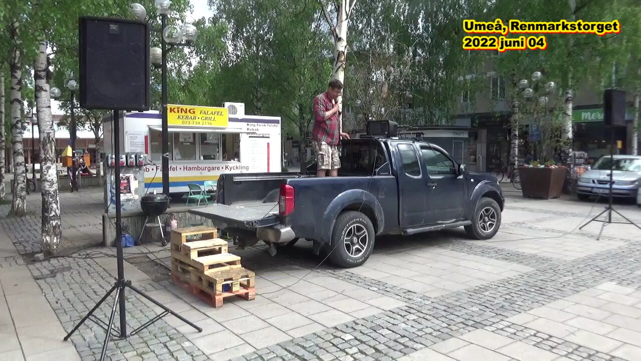 Demokratifest Umeå 2022 juni 04