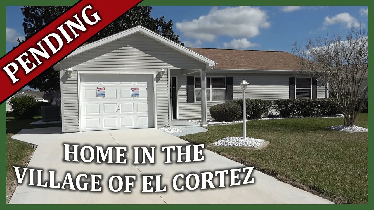 PENDING | Tour of Home In The Village of El Cortez | In The Villages, Florida | With Ira Miller