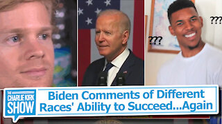 Biden Comments of Different Races' Ability to Succeed...Again