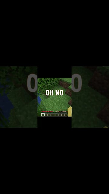 Minecraft BUT blocks break under you - IMPOSSIBLE MODE