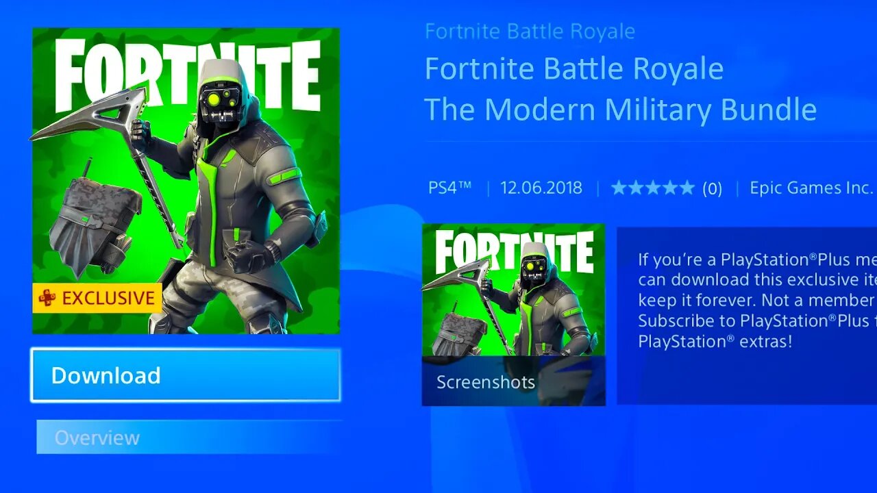 The New "MODERN MILITARY BUNDLE" In Fortnite Chapter 2!... (New Update!)