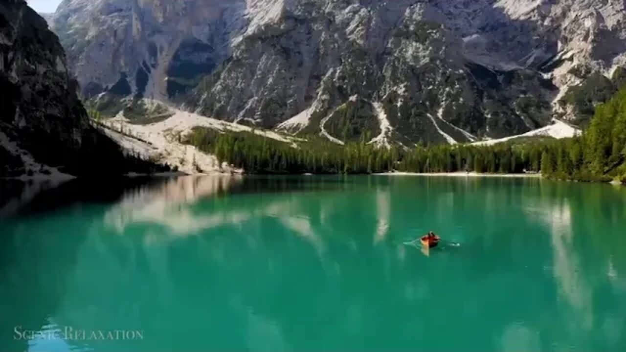 The @ Alps @ 4K 60 Minute Relaxation Film with Calming Music