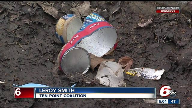 Ten Point Coalition volunteers to help pick up litter on northeast side