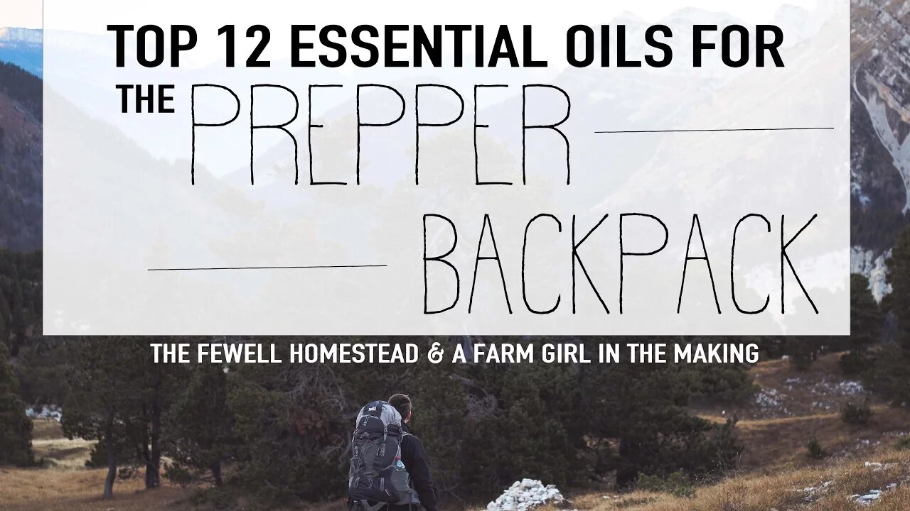 Top 12 Essential OIls for the Prepper (LIVE SHOW)