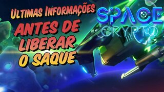 Space Crypto Ultimas Informações Antes da Liberação do Saque Saiba adicionar o SPE na Metamask.