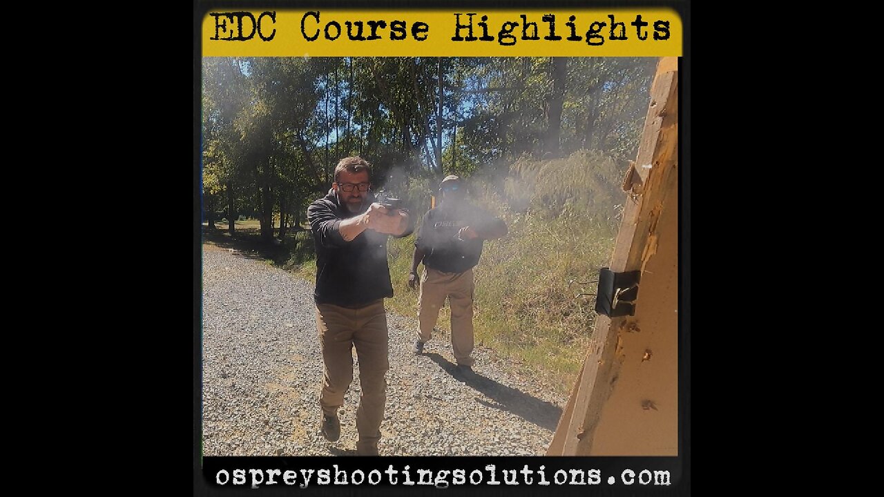 Everyday Carry Course Highlights with Osprey Shooting Solutions