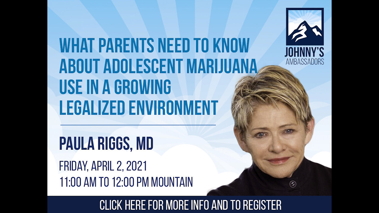 What Parents Need to Know about Adolescent Marijuana Use in a Growing Legalized Environment