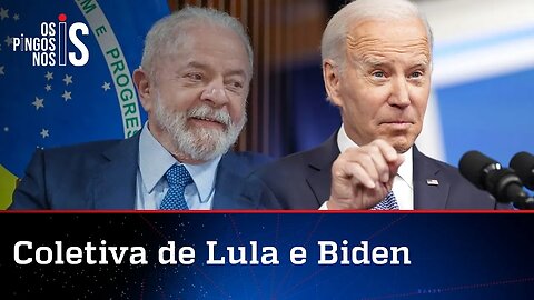 Lula para Biden: O mundo de Bolsonaro é a fake news