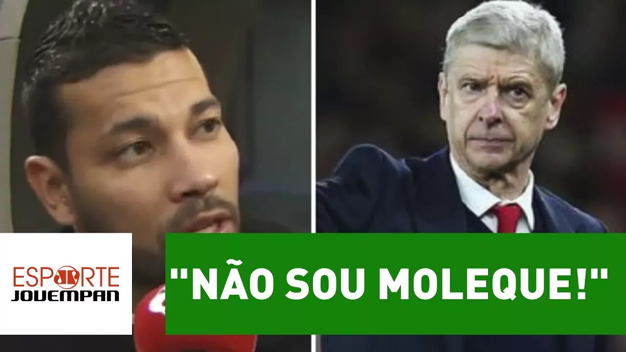 André Santos relembra atrito com Arsène Wenger
