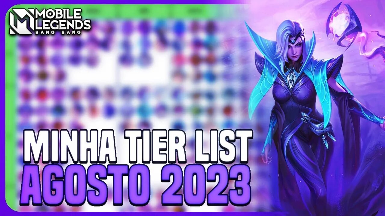 MINHA TIER LIST DO META RANKED | AGOSTO 2023 | MLBB