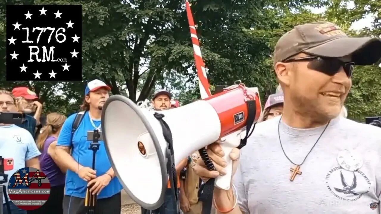 Security Brief On the National Mall - 1st Morning of July 6 #1776RM #MagAmericans