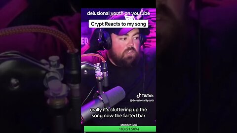 Crypt Reacts To Do What I Had To Do #reaction #crypt #shortsfeed