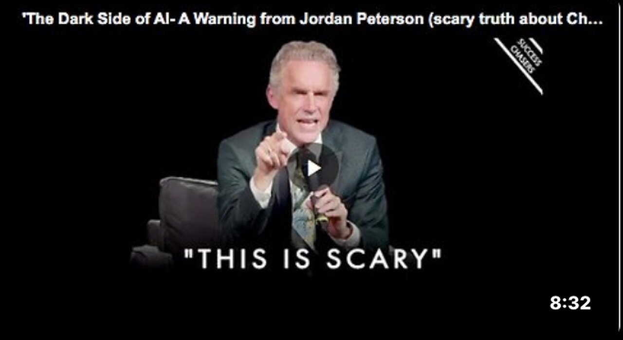 Professor Jordan Peterson discuss the dangers of AI and ChatGPT