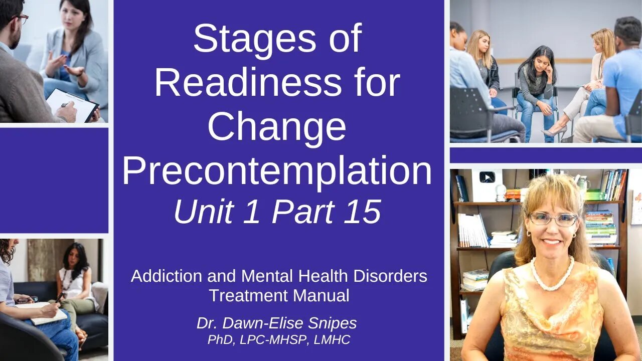 Increasing Motivation & Readiness for Change Precontemplation | Addiction and Mental Health Recovery