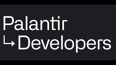 Palantir Developer Site!