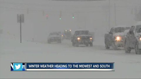 Midwest, South deal with dangerous winter storm