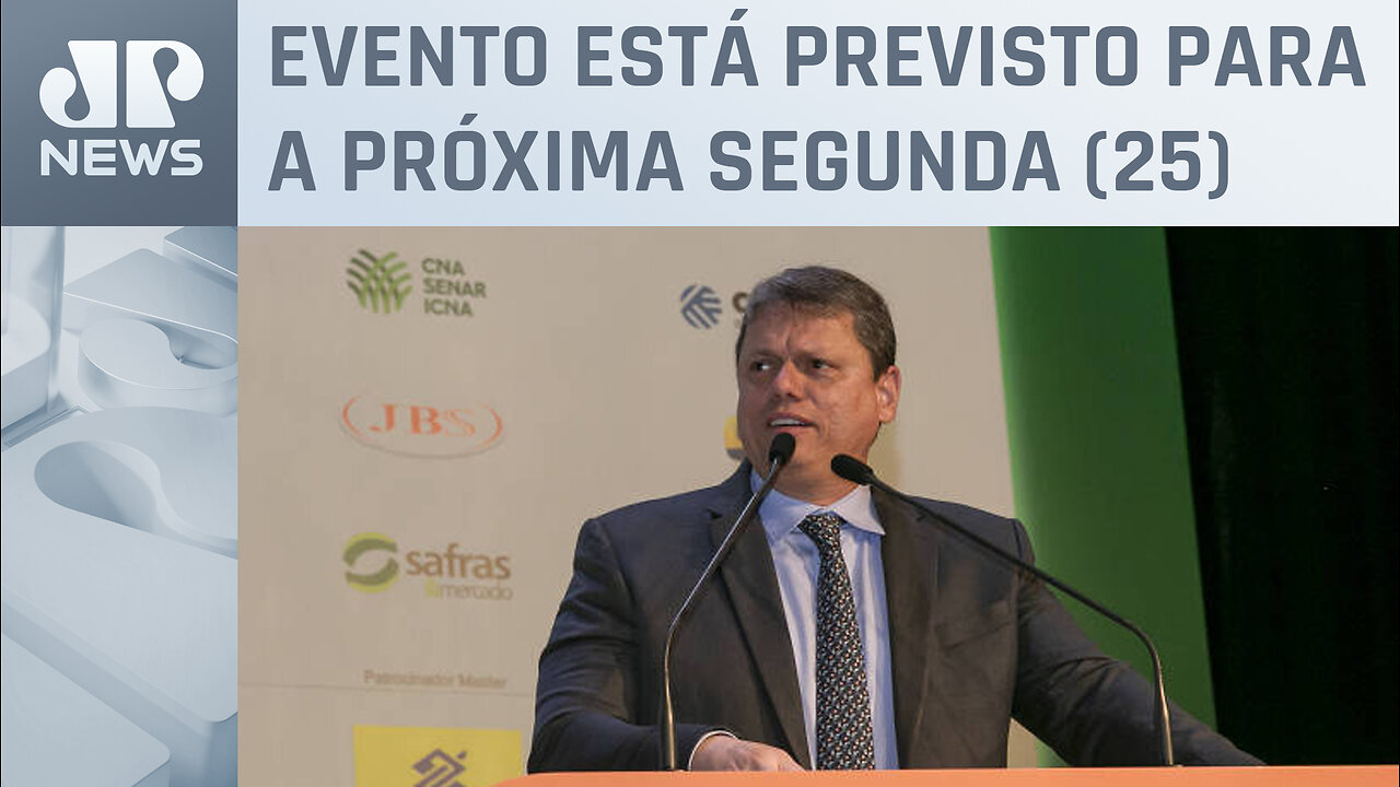 Tarcísio de Freitas confirma presença em lançamento do PAC em SP