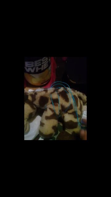 costurando um urso pelucia pt2 #shorts