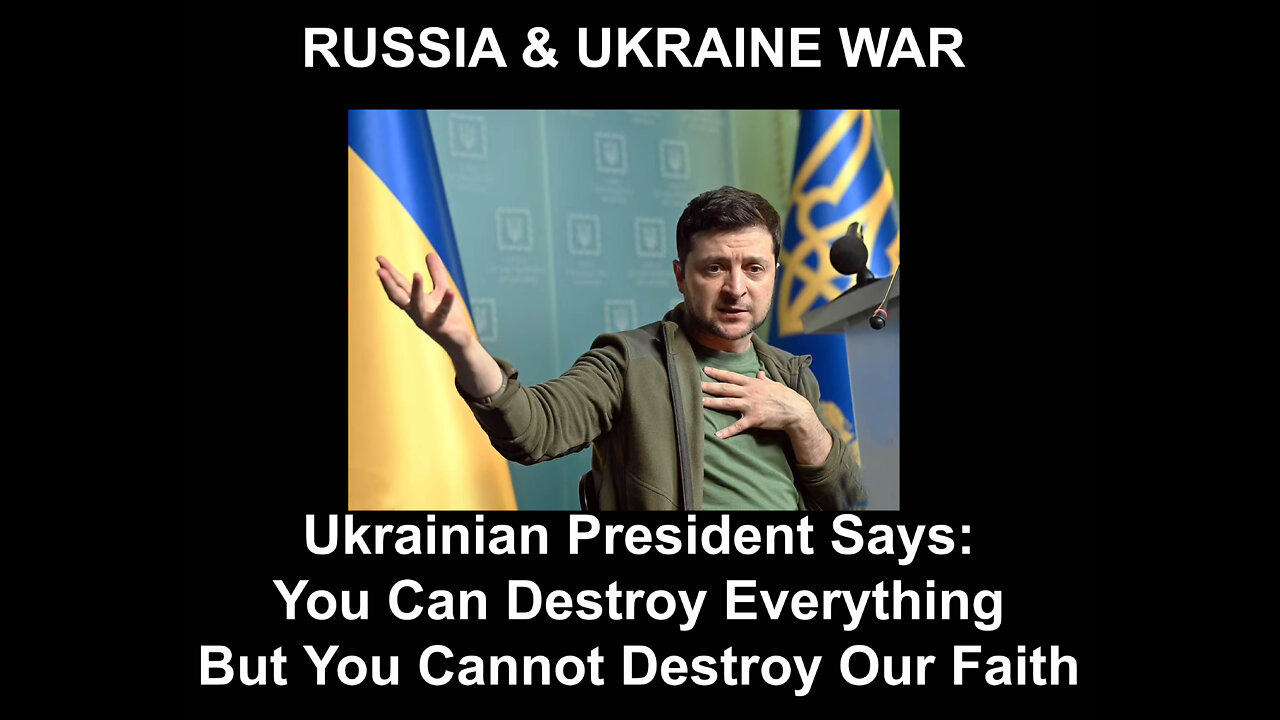 You Can Destroy Everything But You Cannot Destroy Our Faith