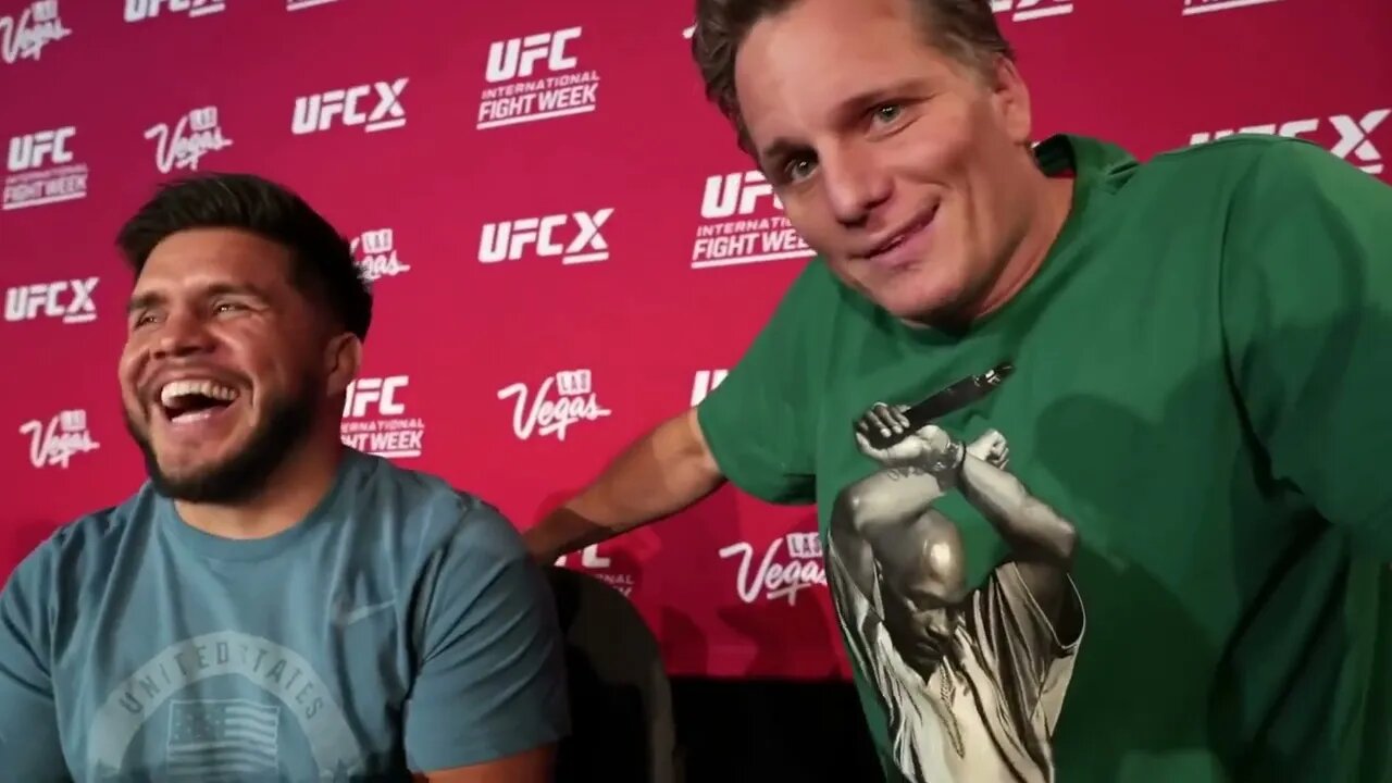 Henry Cejudo and I meeting/roasting the fans at the UFC Fan Expo. Enjoy.