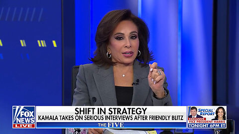 Judge Jeanine Sounds Off On Kamala Harris, Says She's Either Not Competent Or Lying