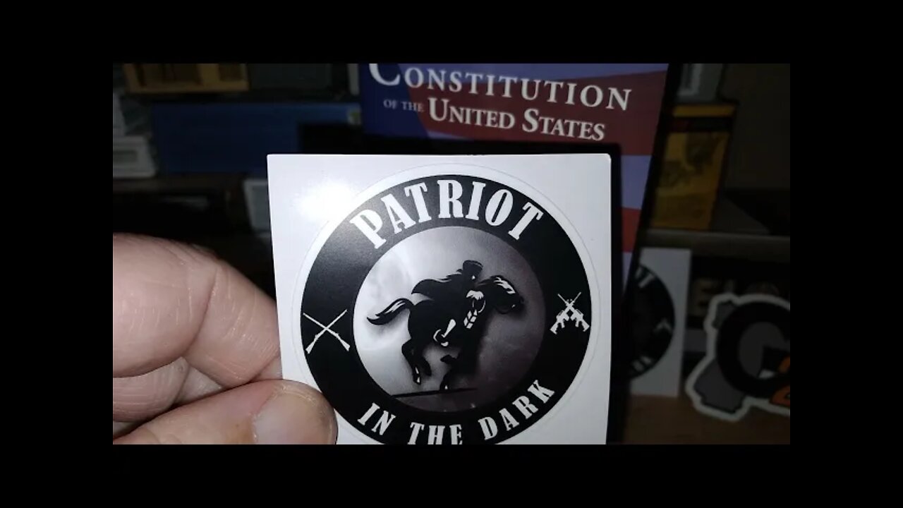 Patriot in the dark shoutout video !