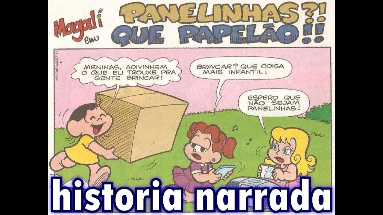 Magali em-Panelinhas?! Que papelão!! | Gibis do Rapha