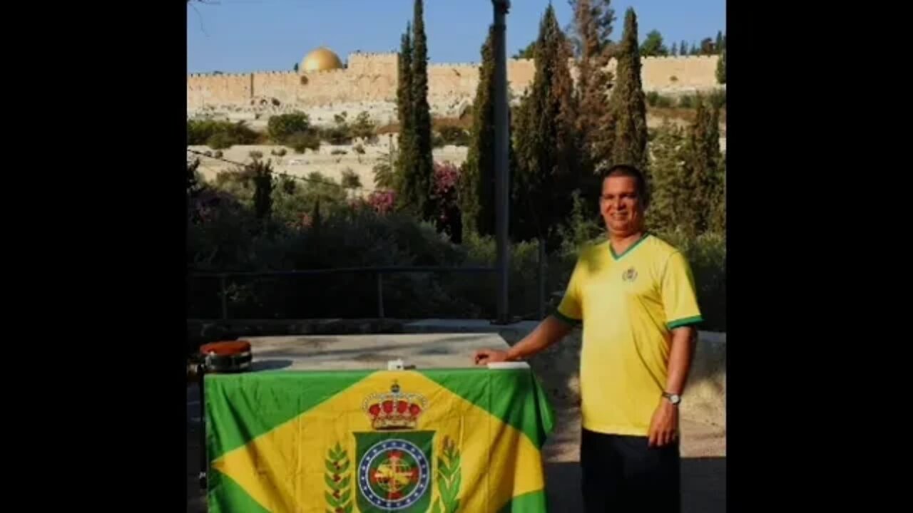 Bandeira Imperial em Jerusalém