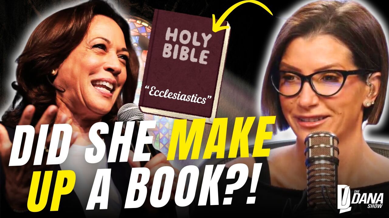 Kamala Couldn't Pronounce This Old Testament Book Very Well.