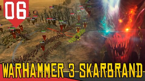 Caçando a Fonte da PESTE - Total War Warhammer 3 Skarbrand #06 [Série Gameplay Português PT-BR]