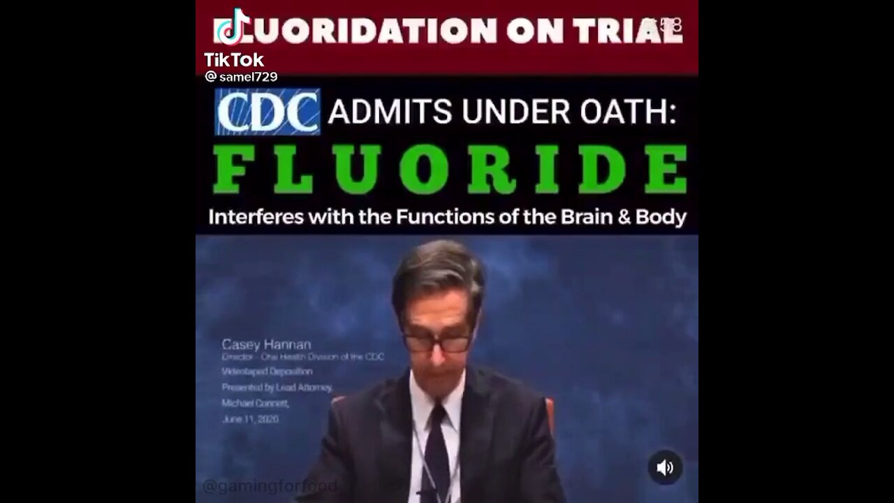 Fluoride exposure