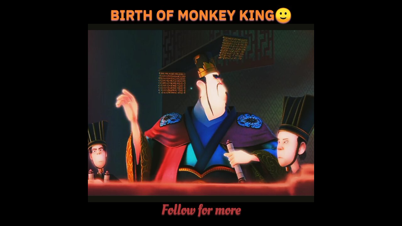 Birth of monkey from a magical stone #movie #viral#animation#movieexplaination