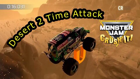 Monster Jam Crush It!: Hill Climb: Desert 2 Time Attack