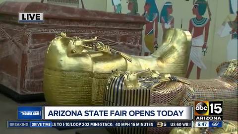 Score FREE admission to King Tut exhibit at Arizona State Fair!