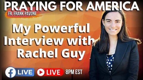 My Powerful Interview with Rachel Guy! We are LIVE Praying for America!