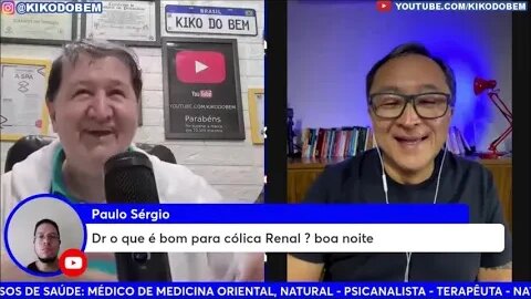 Inflamação infecção urinária cólica renal cirrose e muito +++ Kiko e Ninja Motivado ZAP 15-996448181