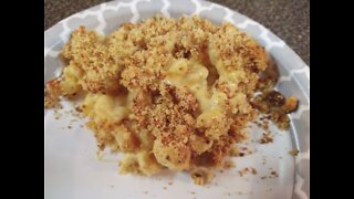 Cornbread Crunch Mac and Cheese