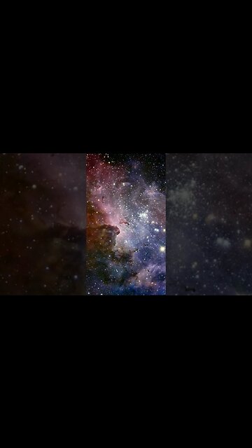 Cosmic Symphony: Styx AI's 3D Tour of Carina Nebula's Marvels! #shorts