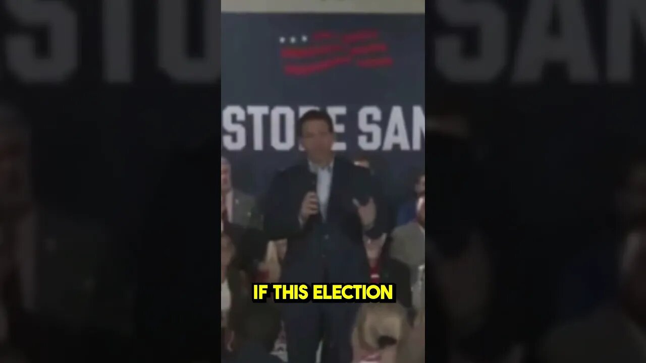 COWARD Ron DeSantis CHICKENS OUT when asked about Trump riots #shorts
