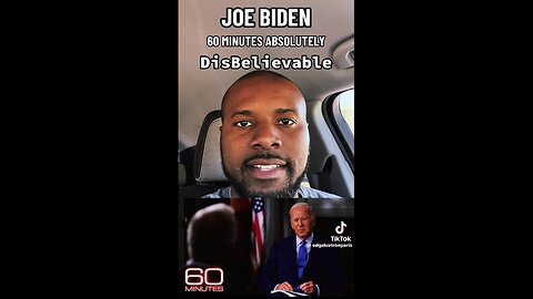 REACTION TO BIDEN ON "60 MIN" (language)