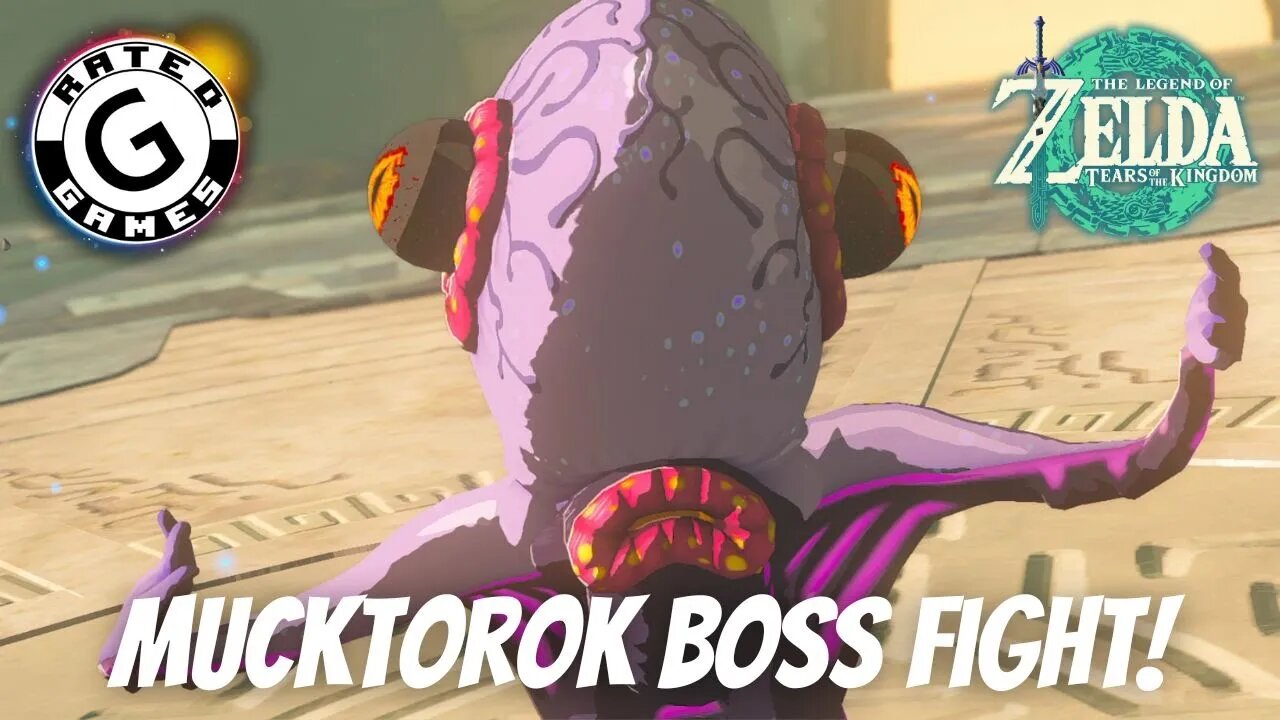 Mucktorok - Scourge of the Water Temple - Tears of the Kingdom Boss Fight